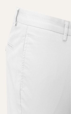 AG105 PREMIUM  SLIMFIT KHAKI TROUSERS - OFF WHITE