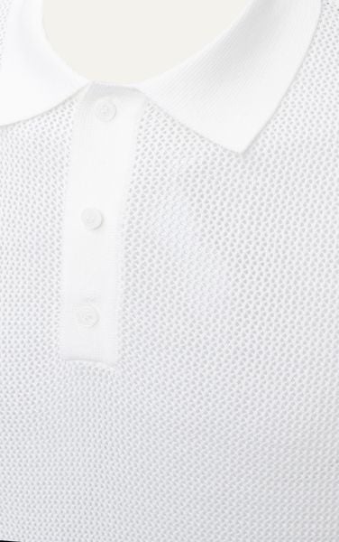  AG712 PREMIUM REGULAR FIT KNIT POLO - WHITE 