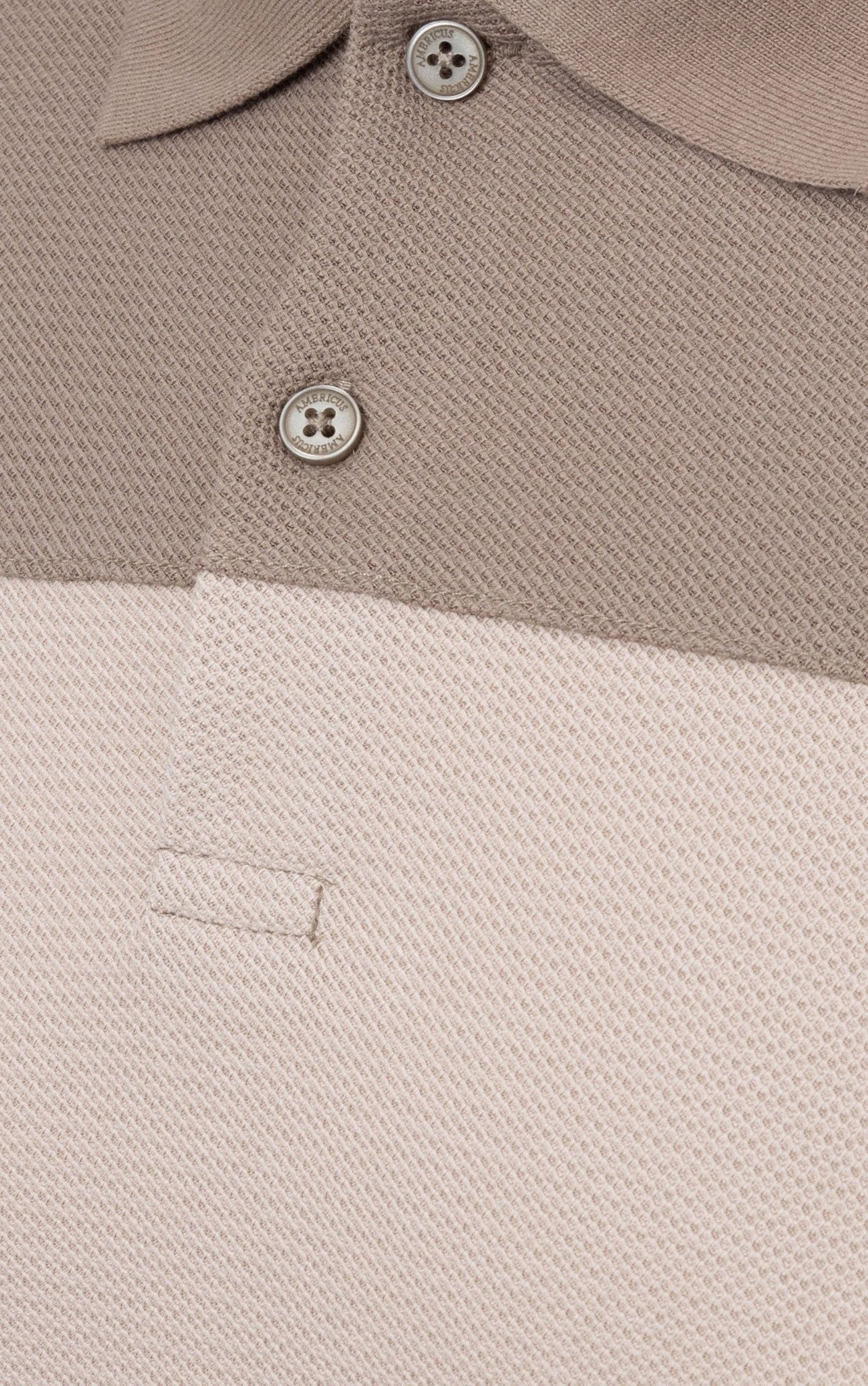 AG63 PREMIUM SLIMFIT MIXED COLOR POLO - BROWN