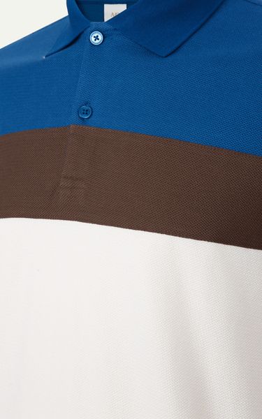  AG78 PREMIUM SLIMFIT POLO - OCHRE WHITE 