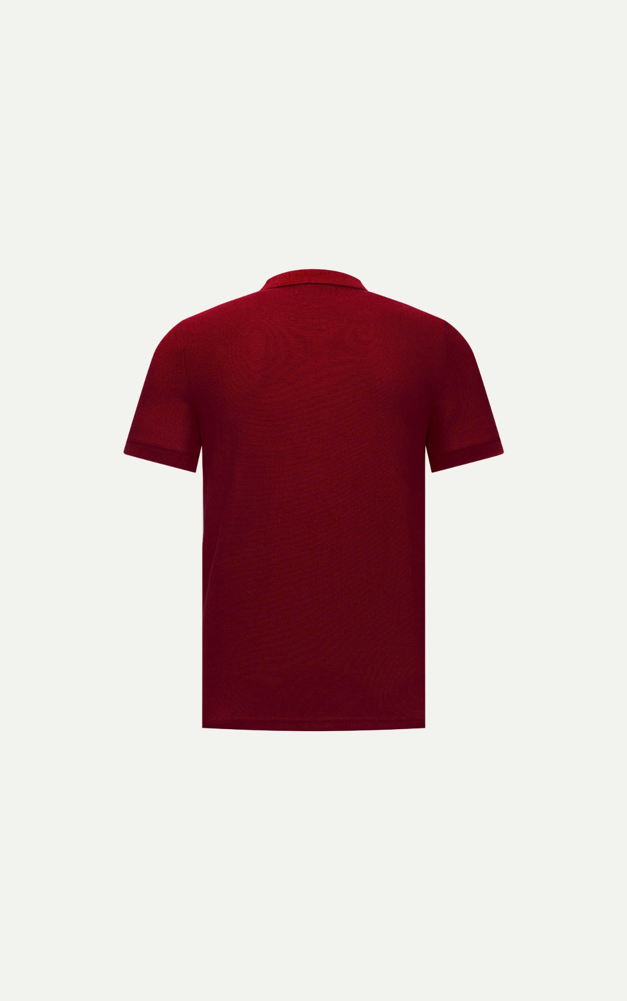 AG02 SIGNATURE SLIMFIT POLO - WINE RED