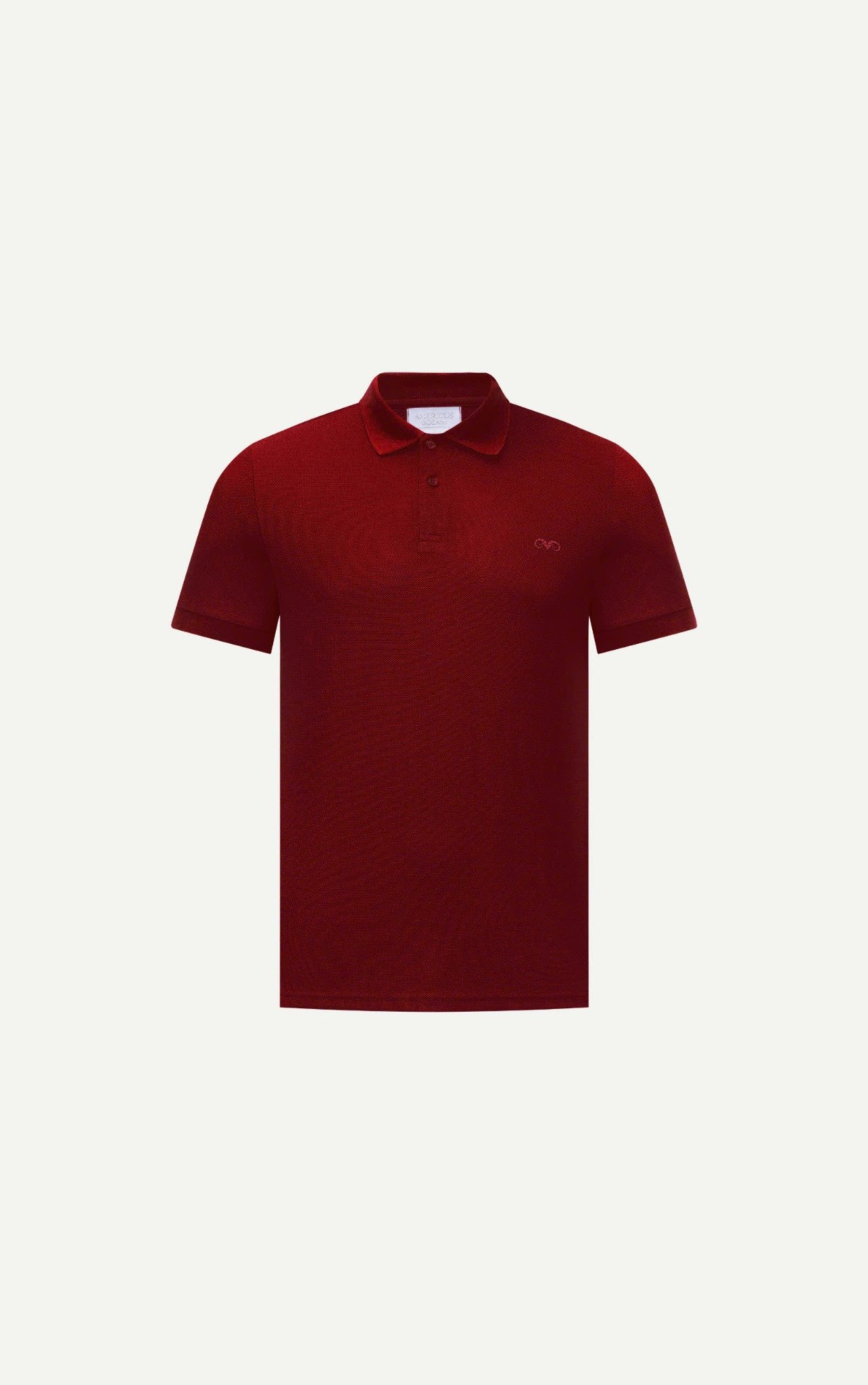 AG02 SIGNATURE SLIMFIT POLO - WINE RED