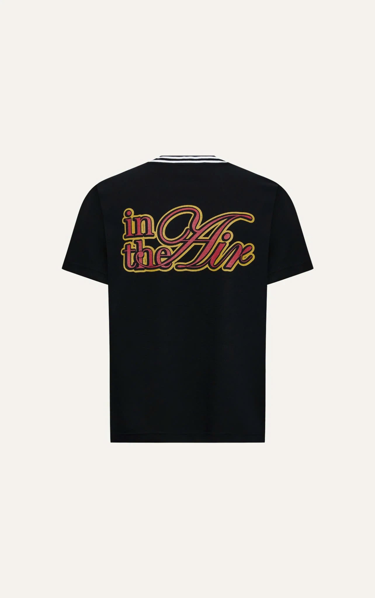 AG04 STUDIO LOOSE FIT LOGO T-SHIRT - BLACK