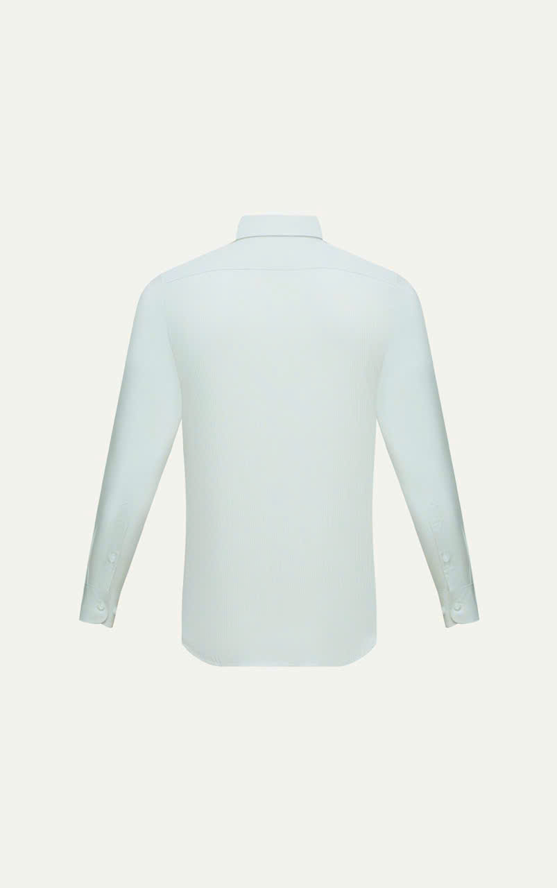 AG3P3 PREMIUM SLIMFIT TEXTURE SHIRT - LIGHT GREY