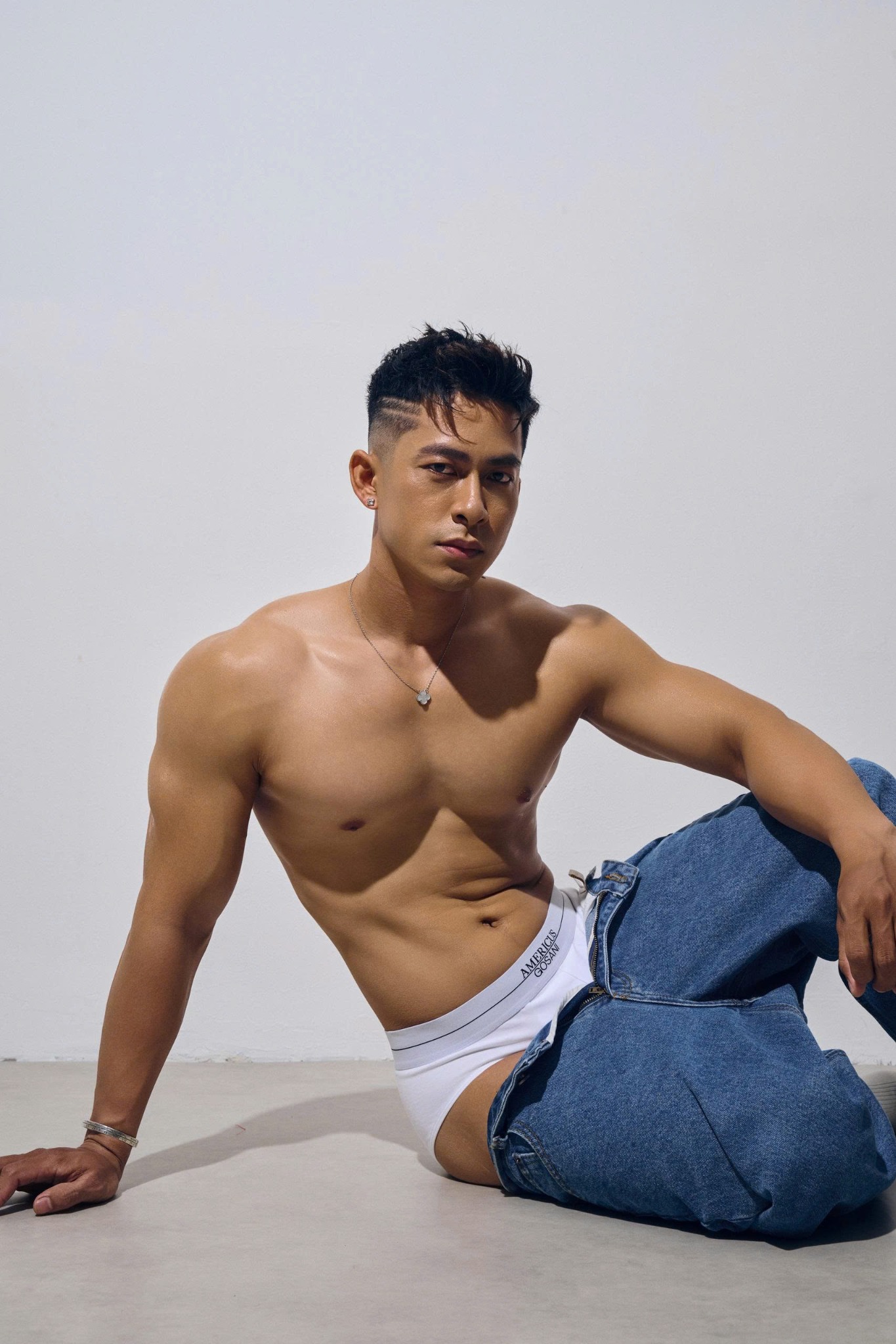 HI16 FACTORY BRIEF UNDERWEAR - WHITE