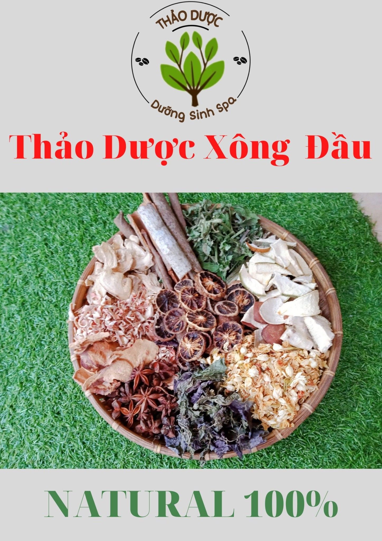  Thảo Dược Xông Đầu - Dưỡng Tóc 