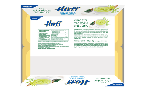 Cháo sữa Tảo xoắn Spirulina Hoff