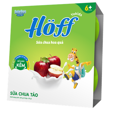 Sữa chua ăn trẻ em vị táo