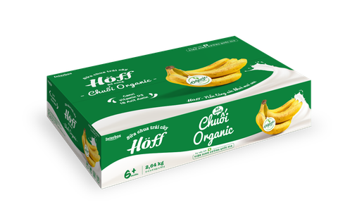 Sữa chua chuối Organic Hoff