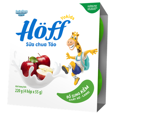 Sữa chua ăn trẻ em vị táo