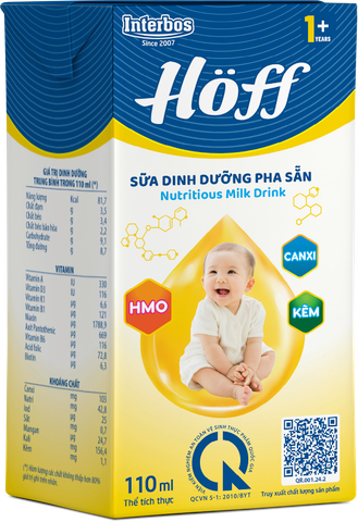 Sữa dinh dưỡng pha sẵn Hoff 110ml