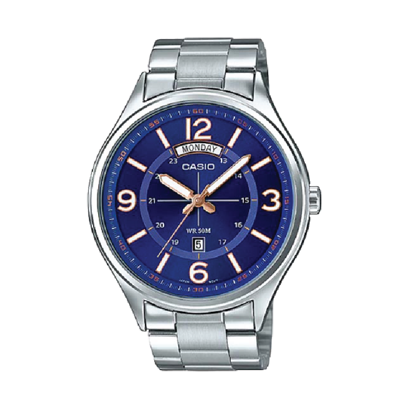 Đồng hồ Casio Nam MTP-E129D-2BVDF Chính Hãng