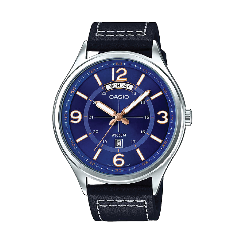 Đồng hồ Casio Nam MTP-E129L-2B1VDF Chính Hãng