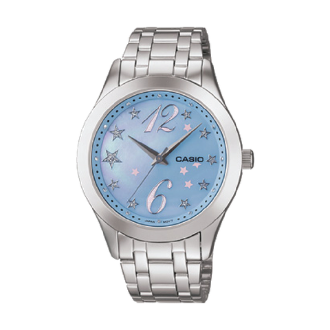 Đồng hồ Casio Nữ LTF-124D-2A Chính Hãng