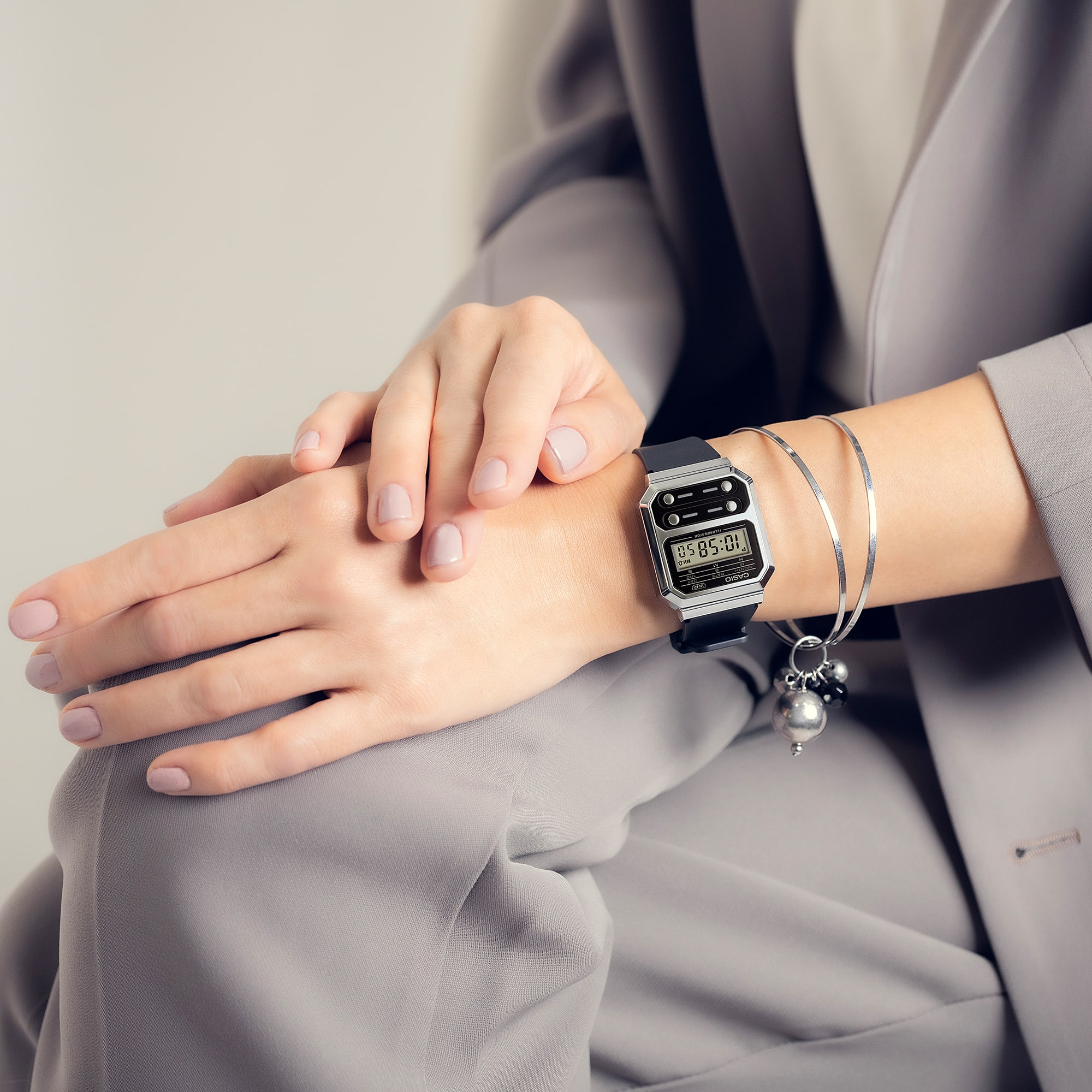 Đồng hồ Casio Nam A100WEF-1ADF Chính Hãng