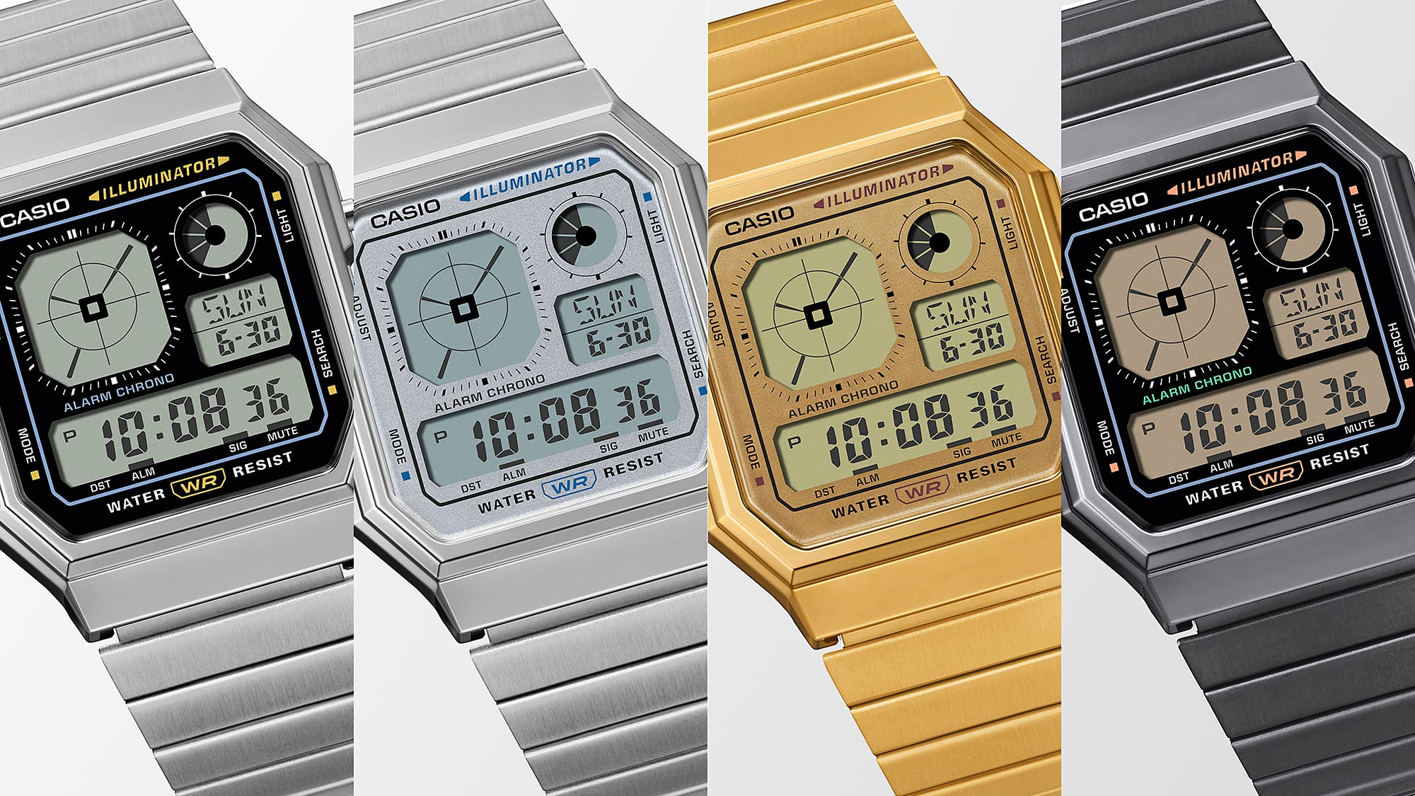 Đồng hồ Casio A130WEG-9ADF Chính Hãng
