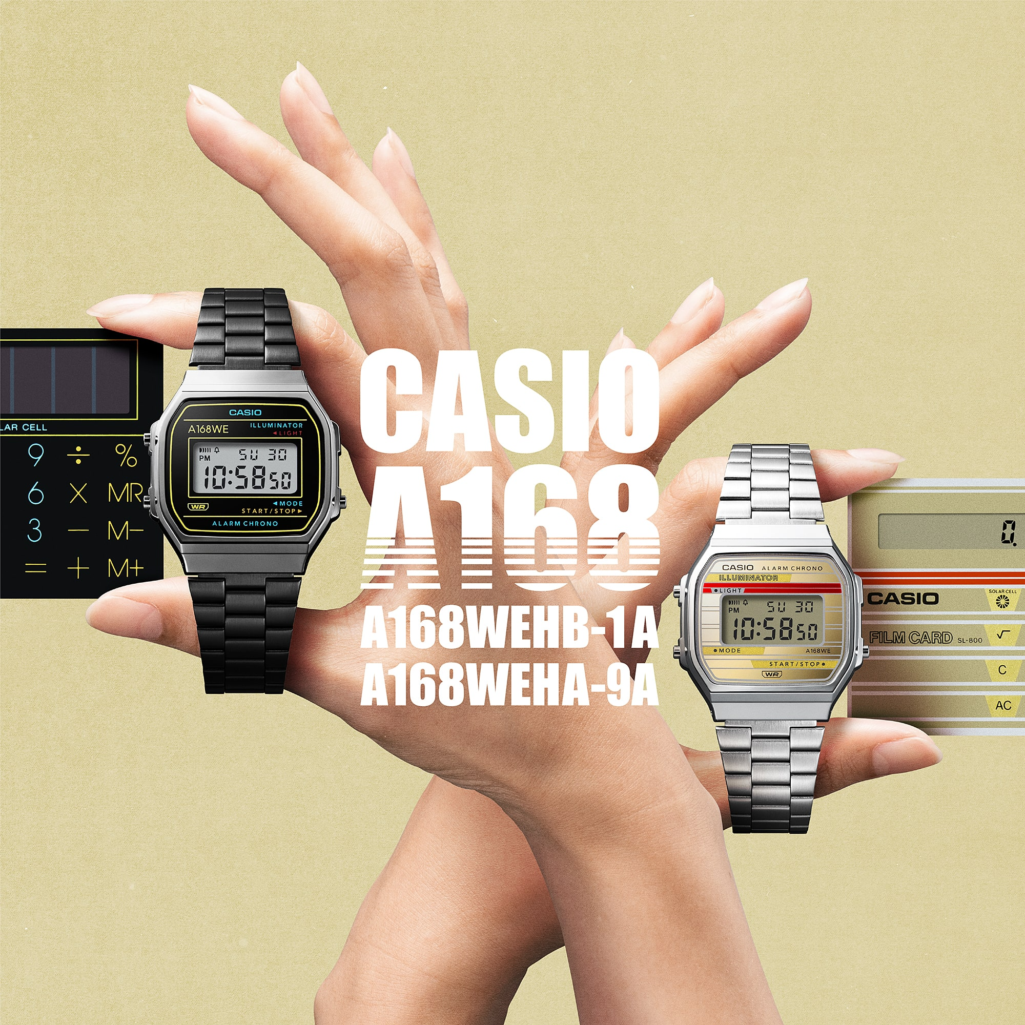 Đồng Hồ Casio Nữ A168WEHB-1ADF Chính Hãng