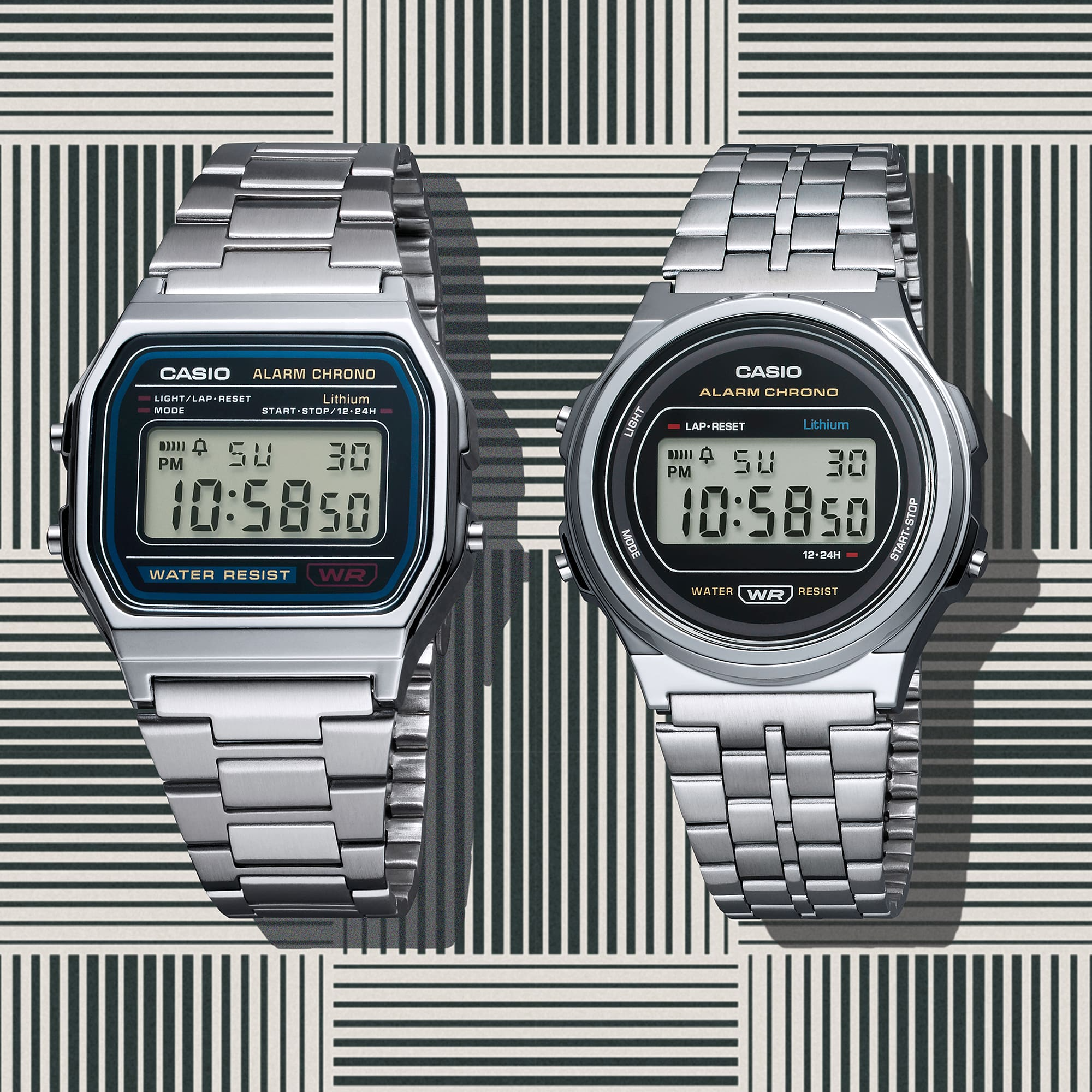 Đồng hồ Casio Nữ A158WA-1DF Chính Hãng