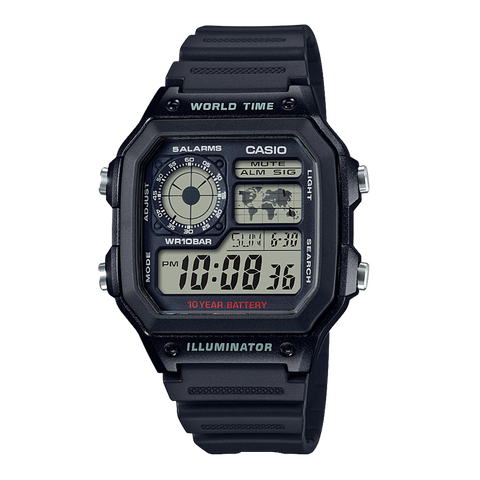 Đồng hồ Casio Nam AE-1200WH-1AVDF Chính Hãng