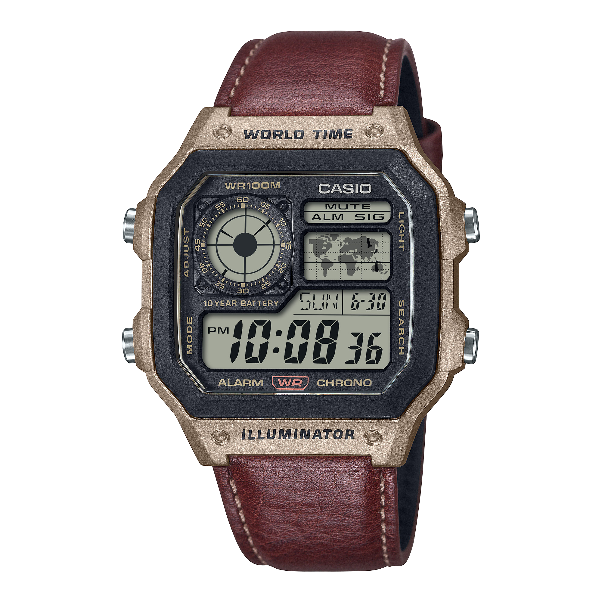 Đồng hồ Casio AE-1200WHL-5AVDF Chính Hãng