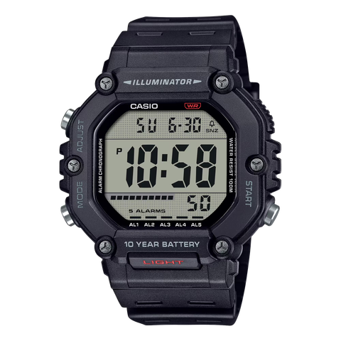 Đồng hồ Casio AE-1600H-1AVDF Chính Hãng