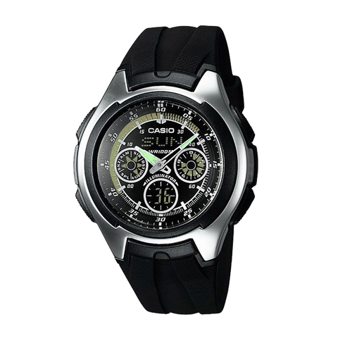 Đồng hồ Casio Nam AQ-163W-1B1 Chính Hãng