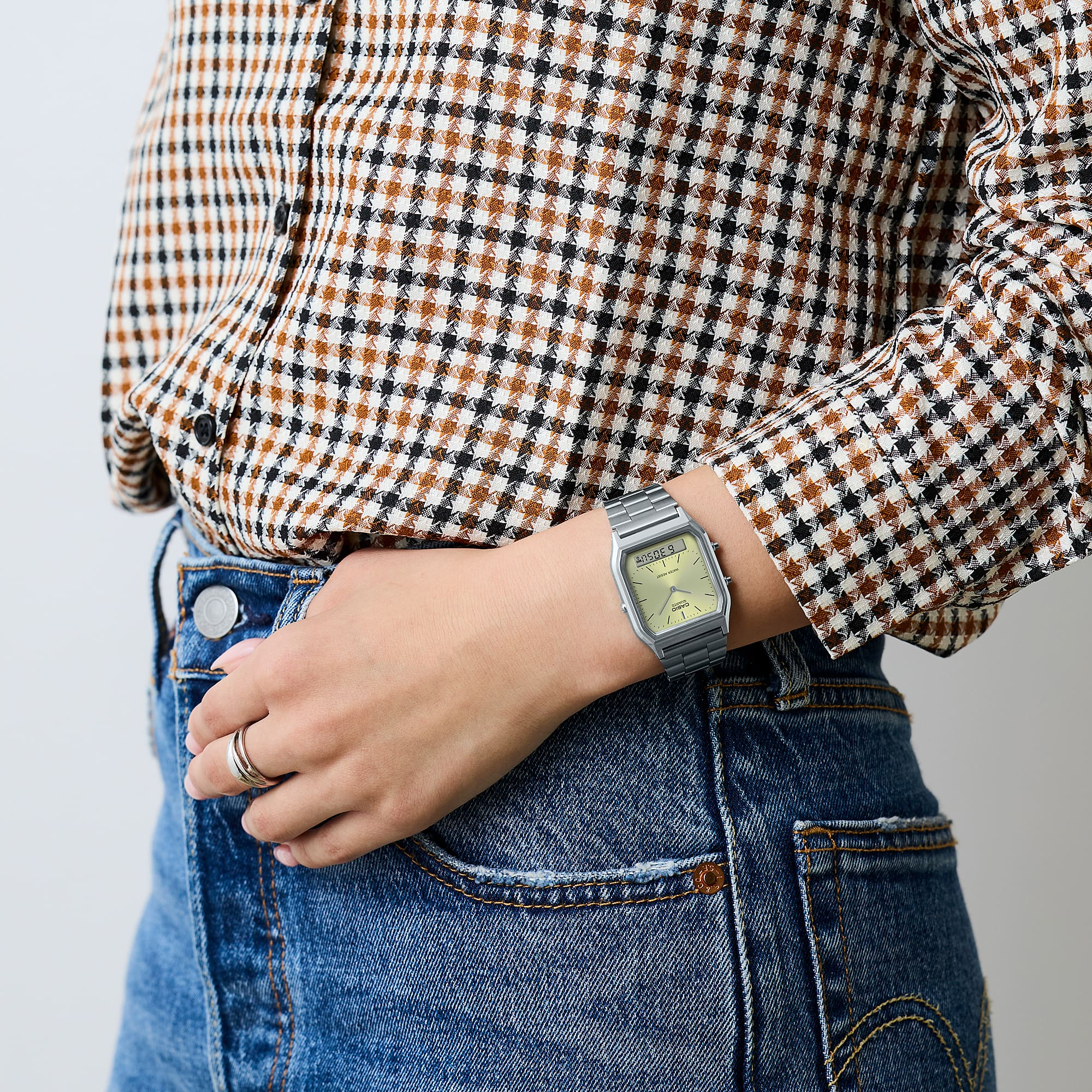 Đồng hồ Casio Nữ AQ-230A-9AMQYDF Chính Hãng