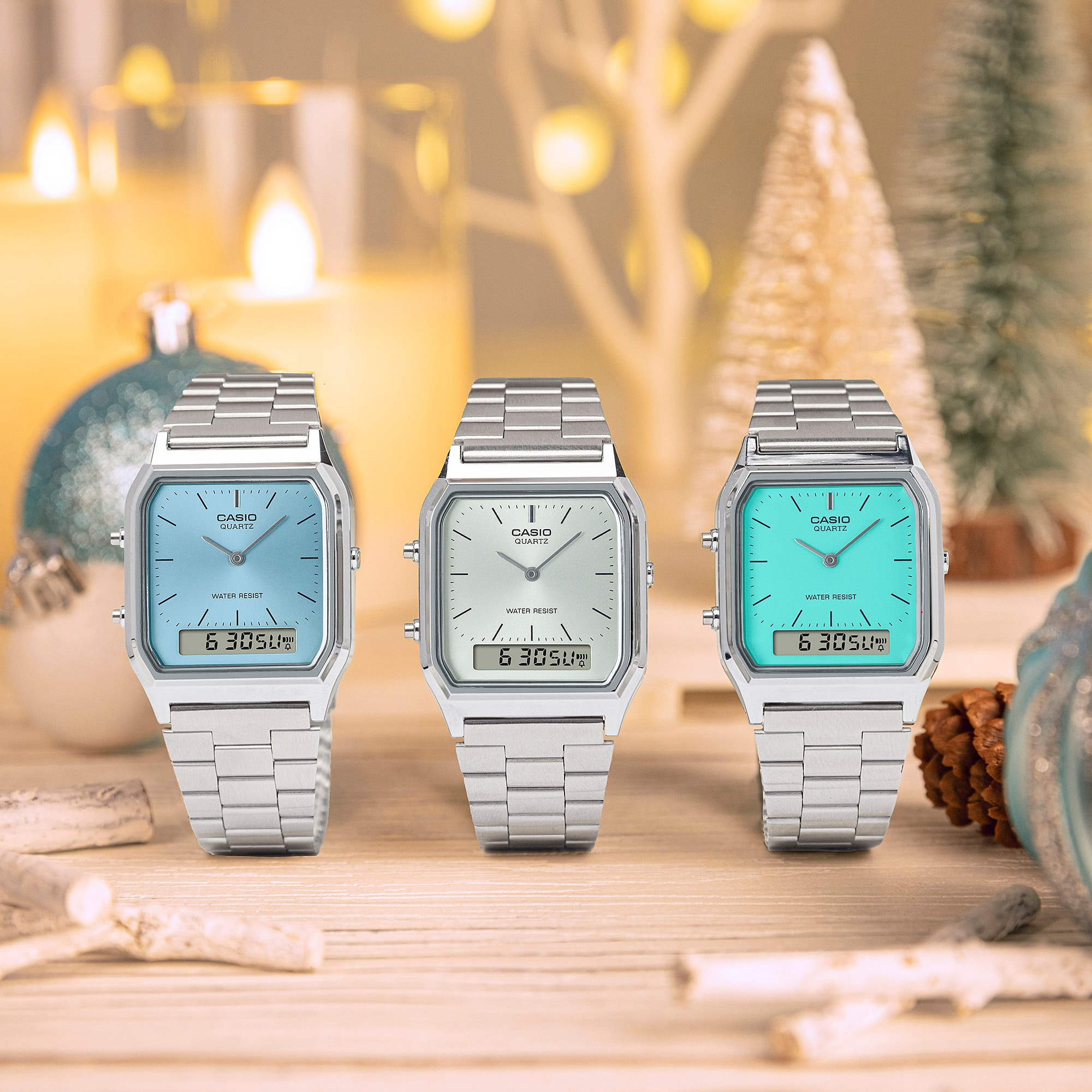 Đồng Hồ Casio Nữ AQ-230A-2A1MQYDF Chính Hãng