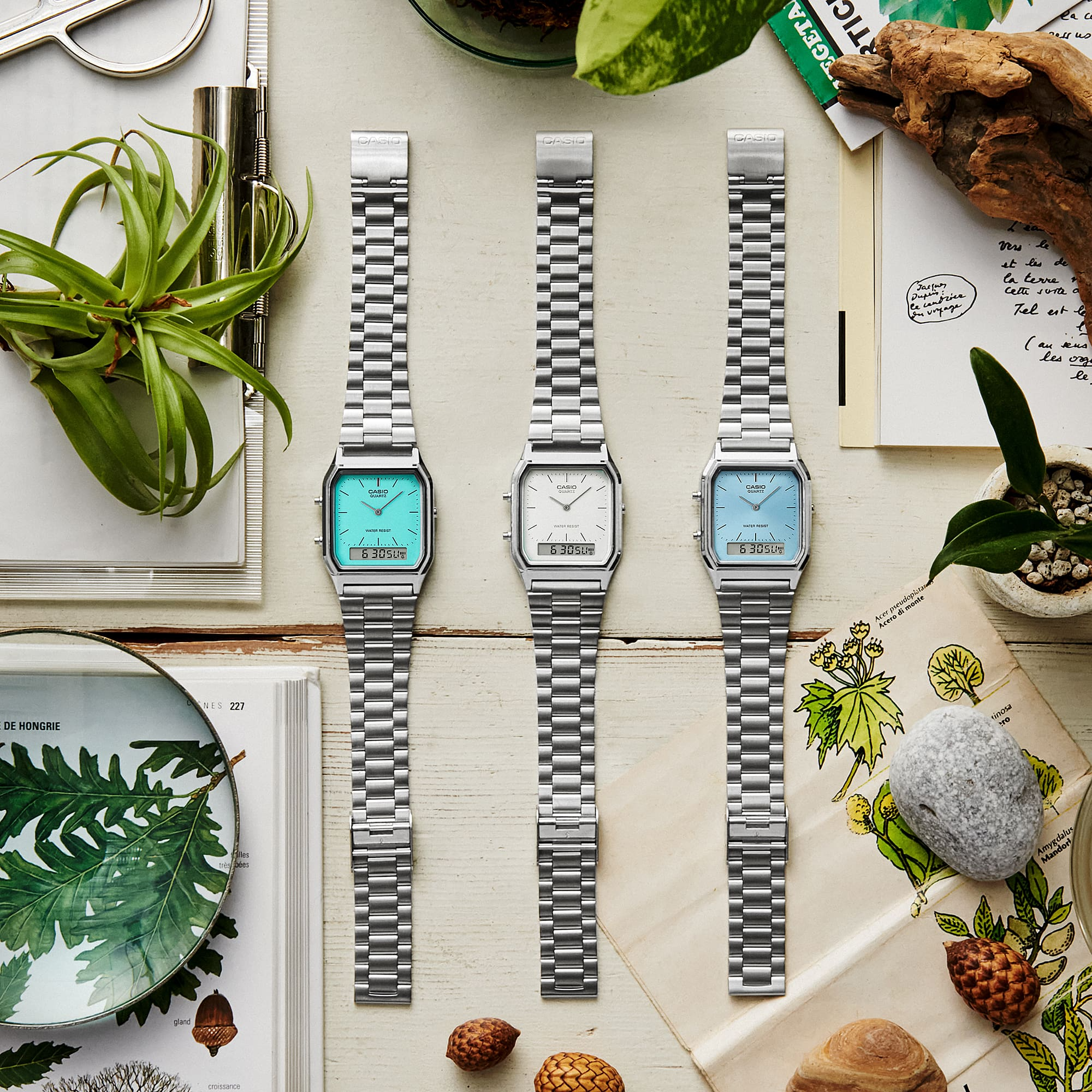 Đồng Hồ Casio Nữ AQ-230A-2A1MQYDF Chính Hãng
