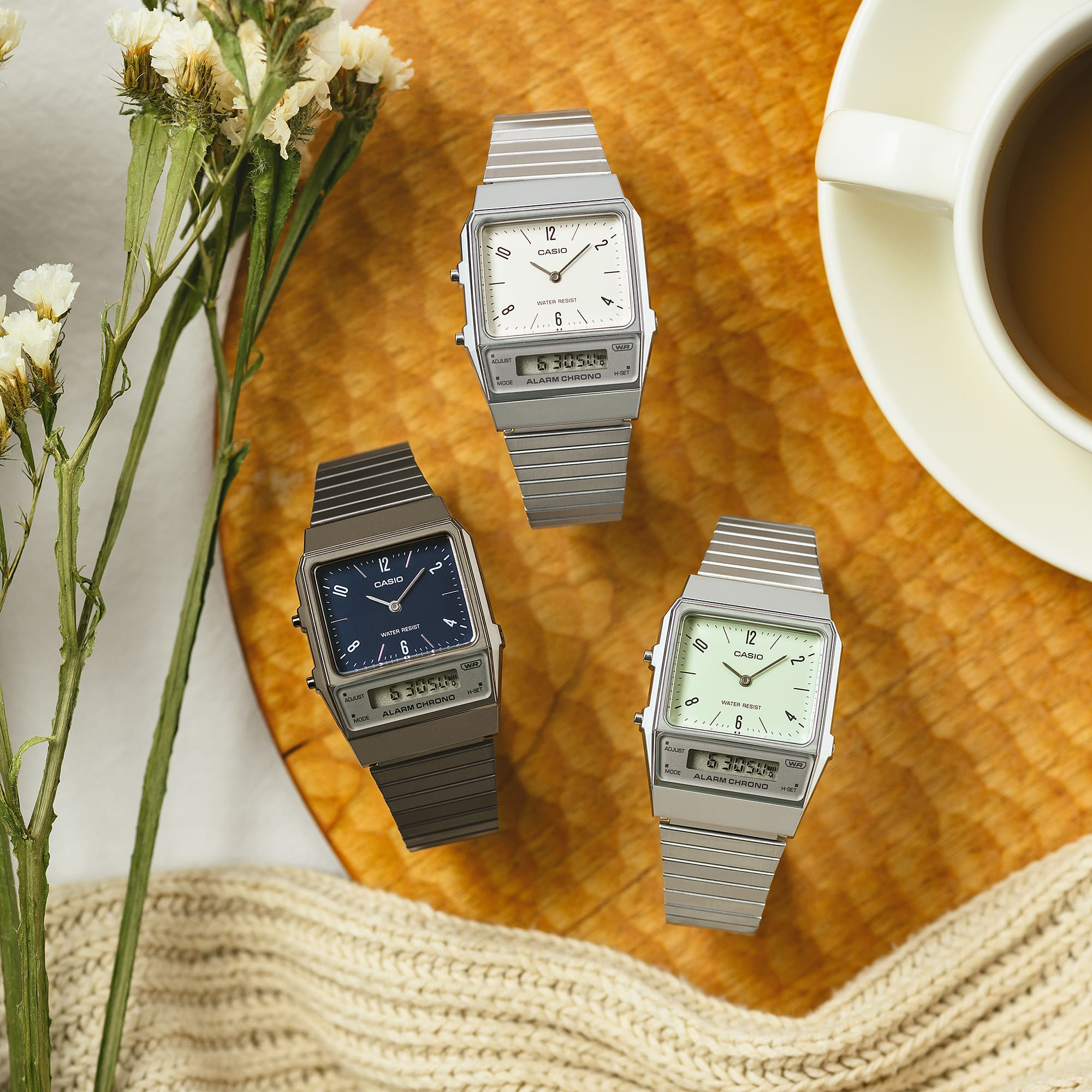 Đồng hồ Casio AQ-800EB-2ADF Chính Hãng