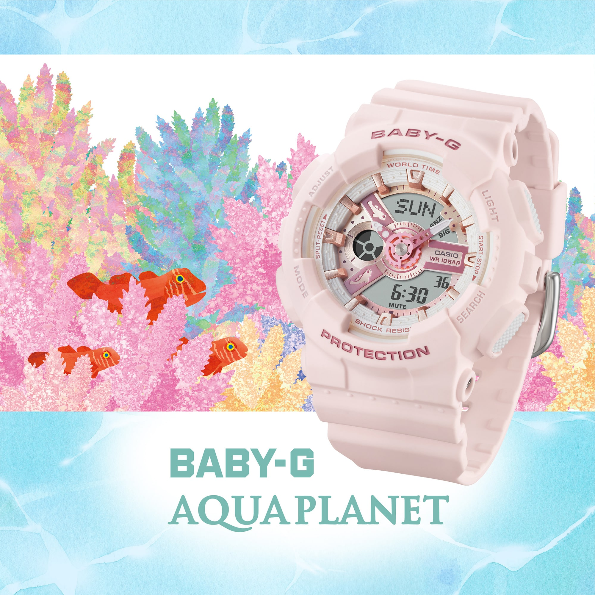 Đồng hồ Casio BABY-G BA-110AQ-4ADR Chính Hãng