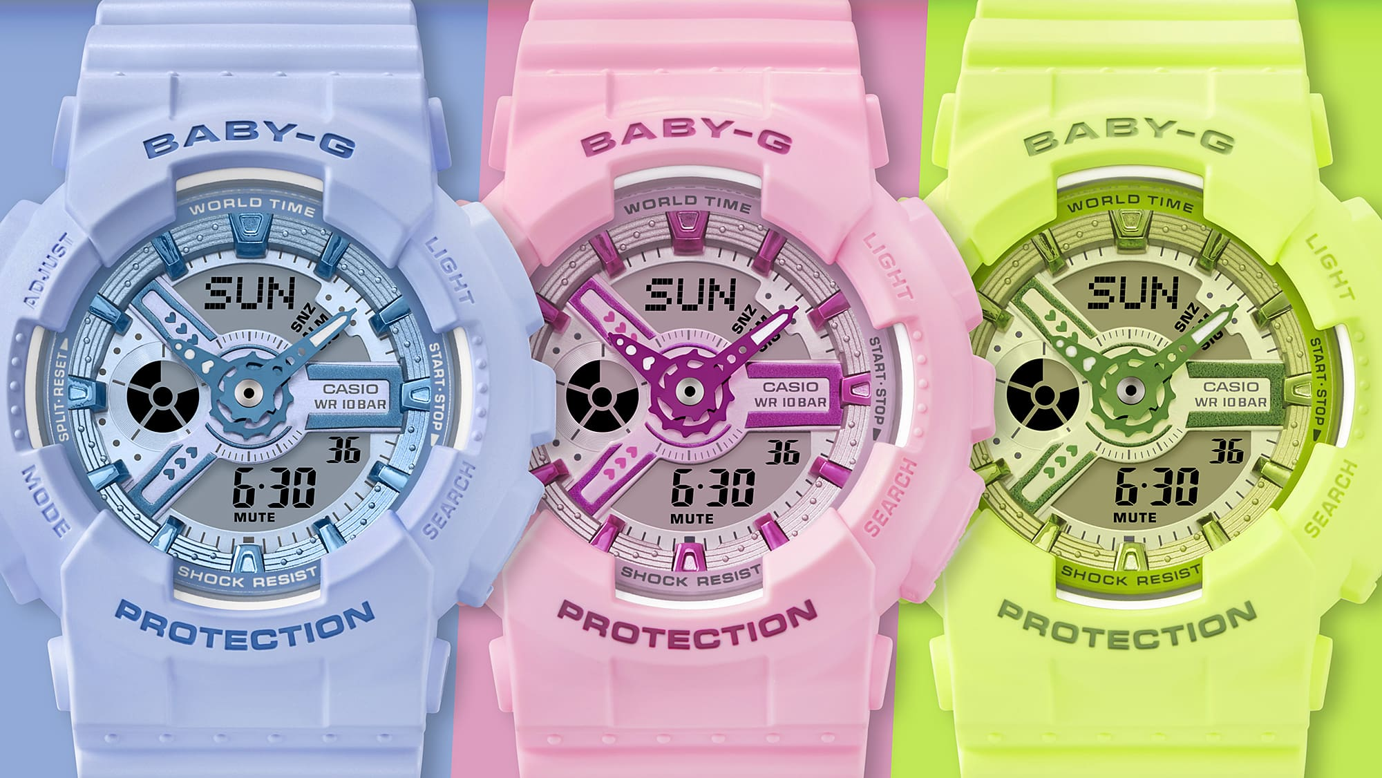 Đồng hồ Casio BABY-G BA-110YK-2ADR Chính Hãng
