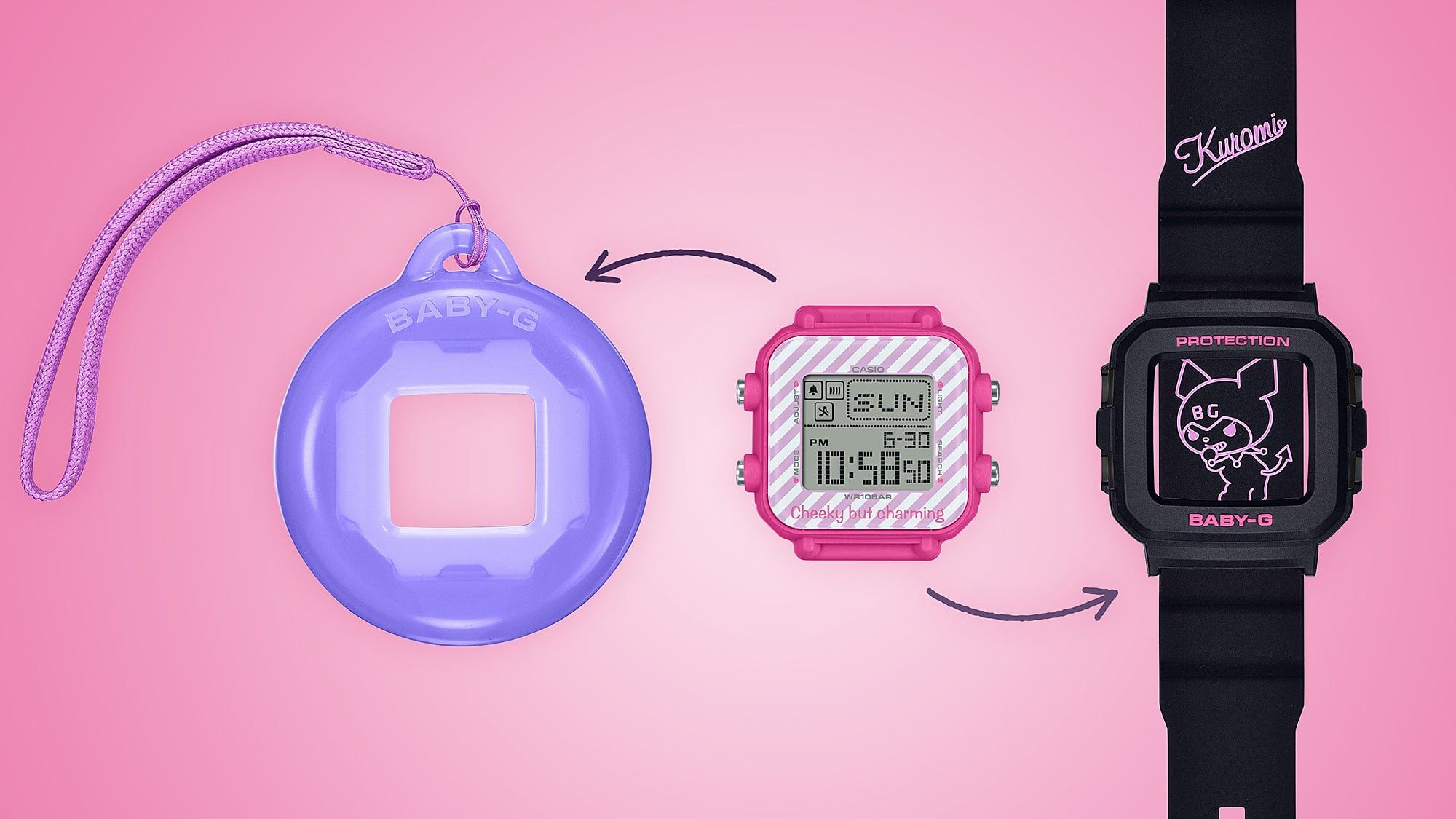 Đồng hồ Casio Baby-G BGD-10KKM-1DR Chính Hãng
