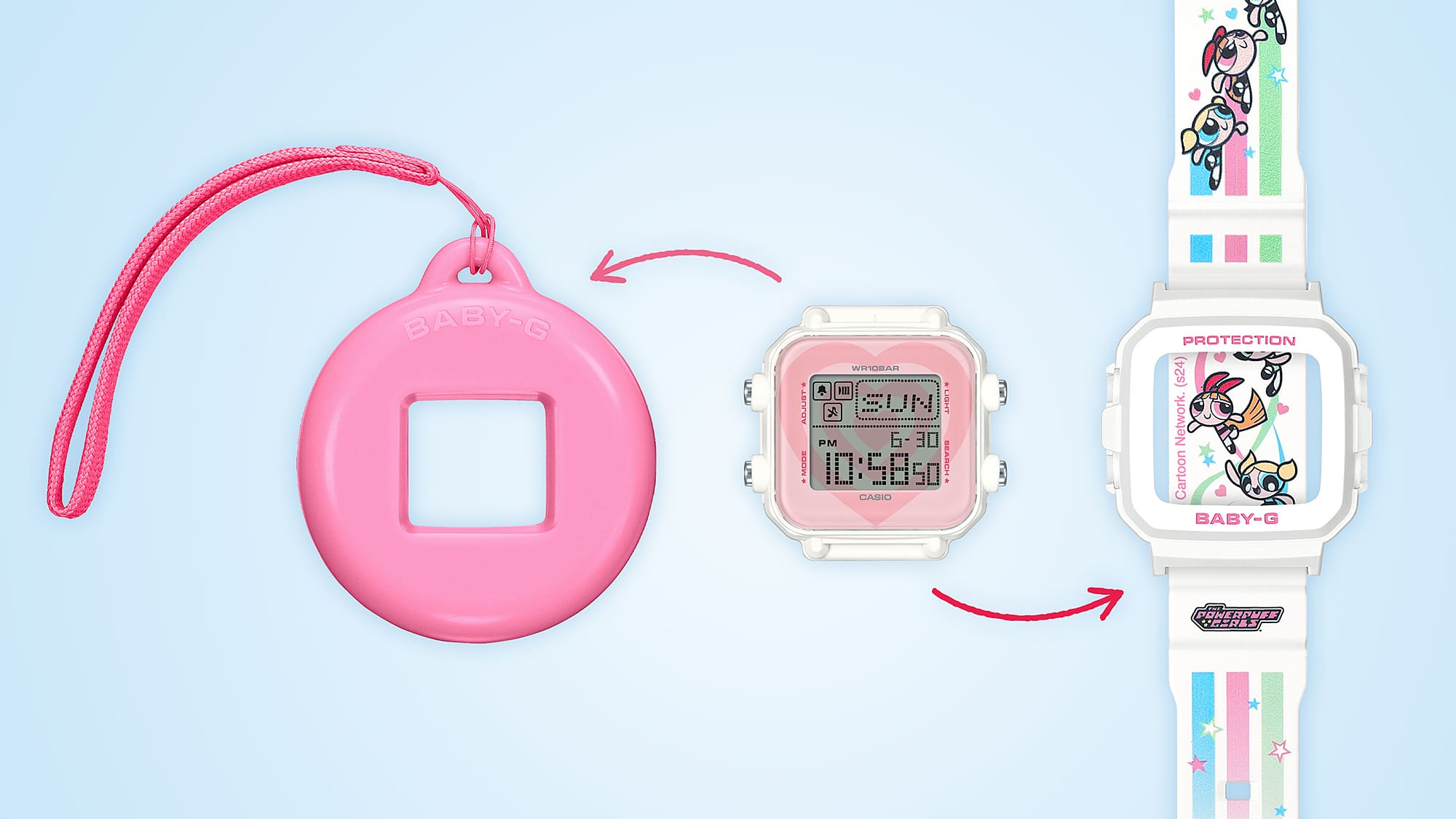 Đồng Hồ CASIO BABY-G BGD-10KPP-7DR Chính Hãng
