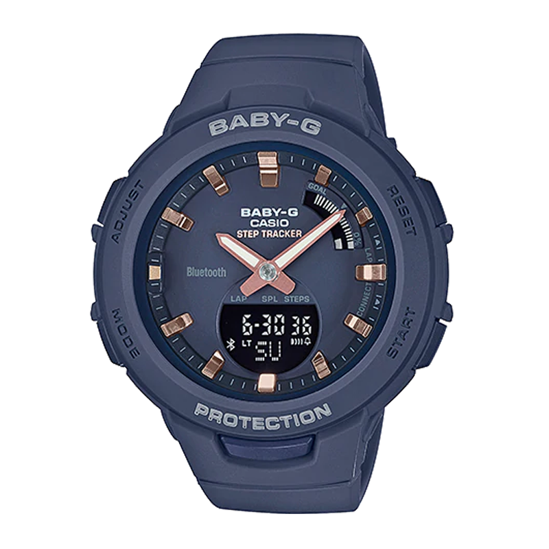 Đồng hồ Đôi G-shock GBA-800-2ADR Chính Hãng - BSA-B100-2ADR Chính Hãng