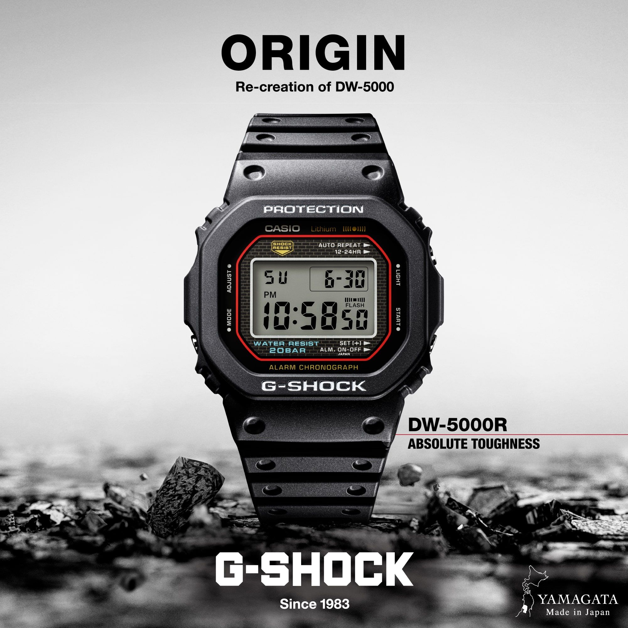 Đồng hồ Casio G-Shock DW-5000R-1ADR Chính Hãng