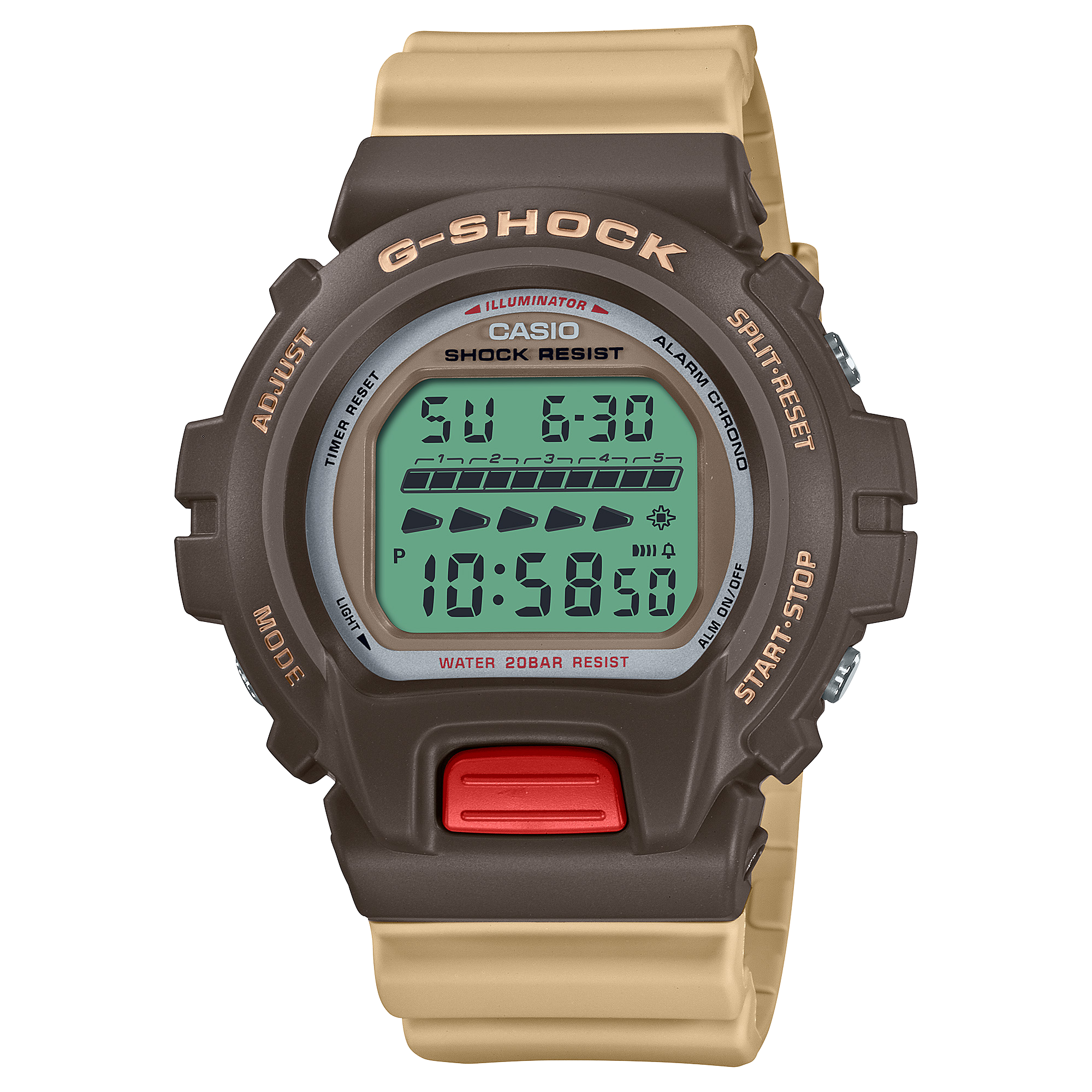 Đồng Hồ Casio G-Shock DW-6600PC-5DR Chính Hãng