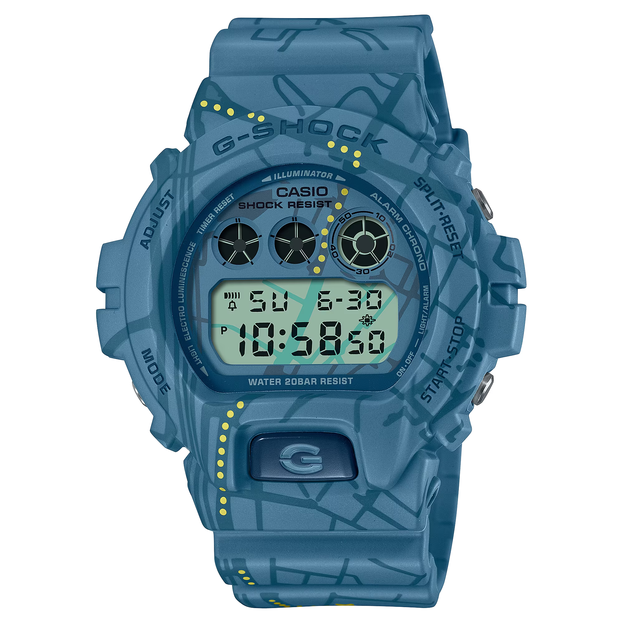Đồng hồ Casio G-Shock DW-6900SBY-2DR Chính Hãng