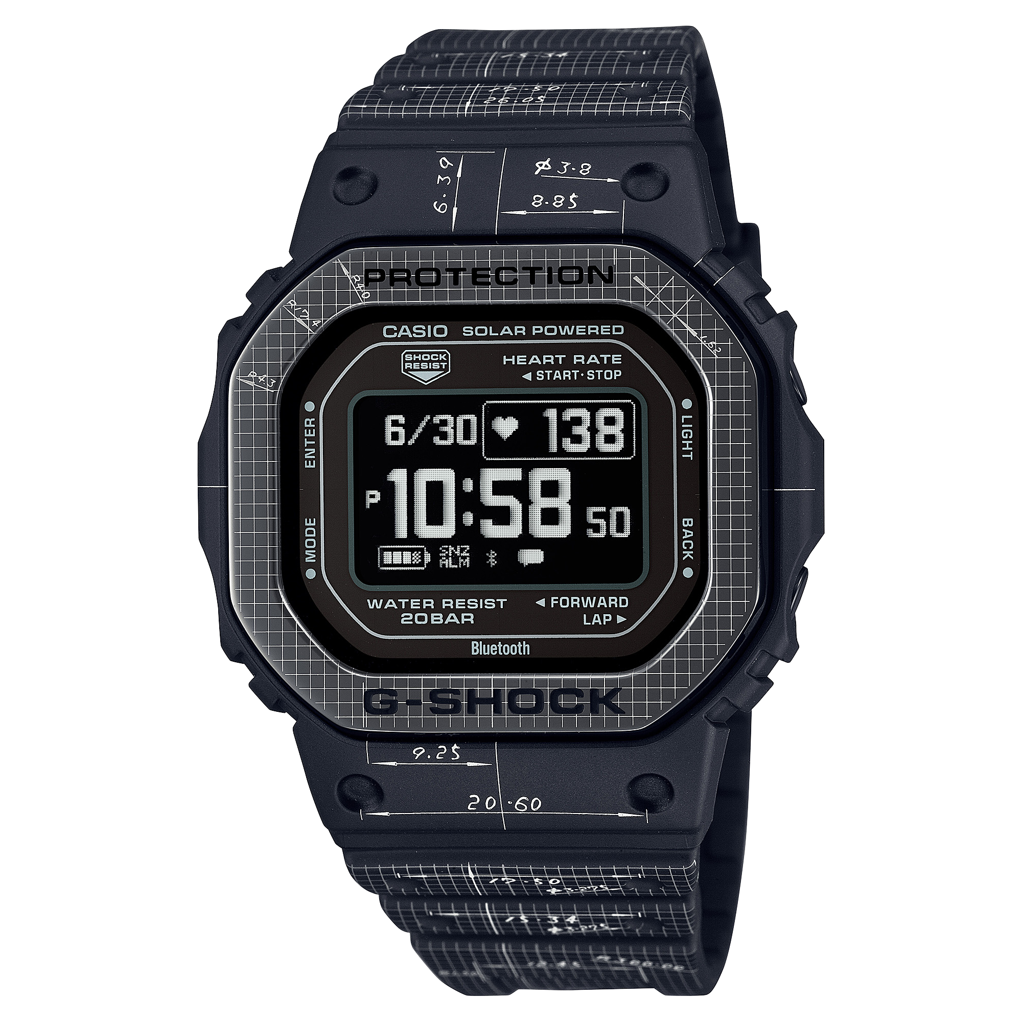 Đồng Hồ Casio G-SHOCK DW-H5600EX-1DR Chính Hãng