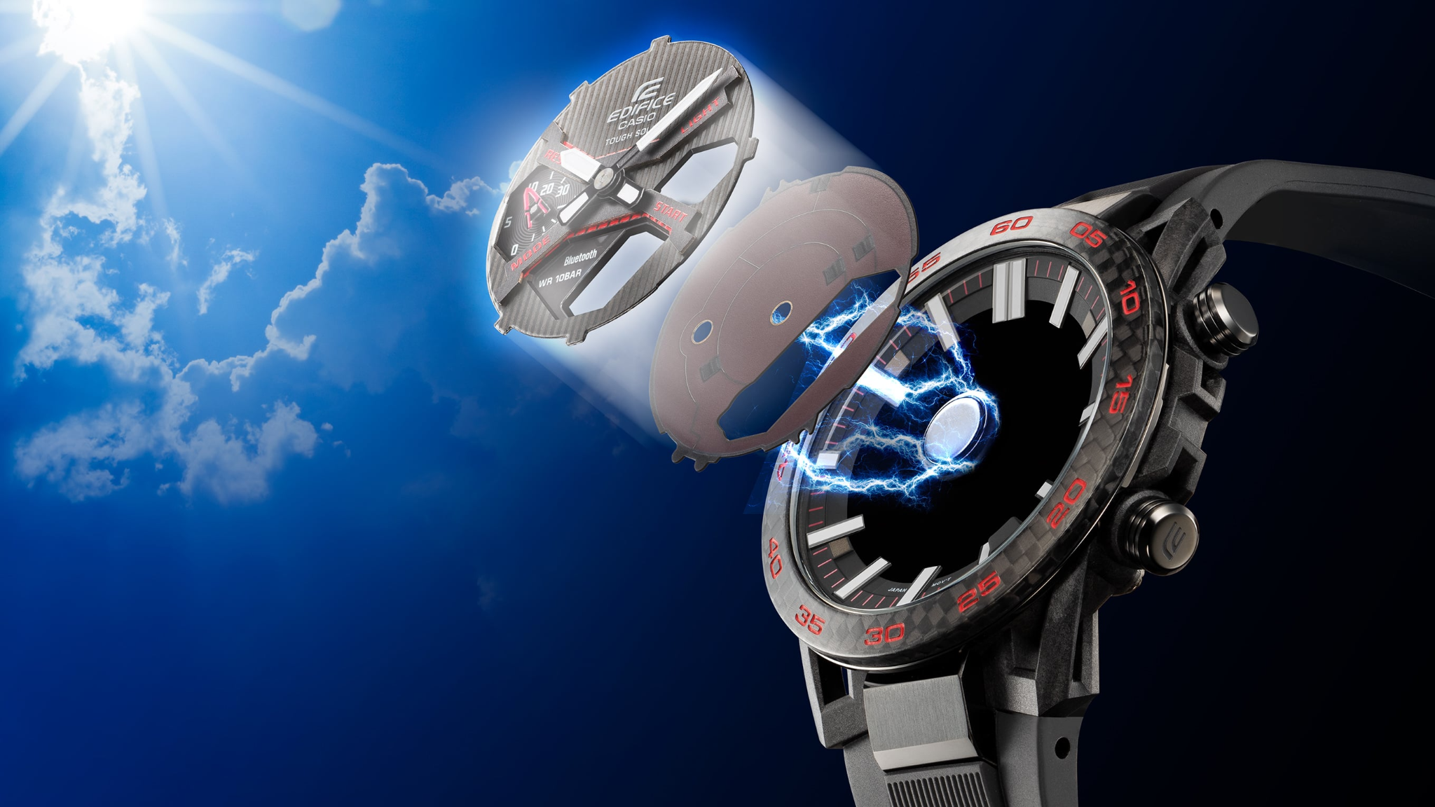 Đồng hồ Casio Edifice ECB-2000HR-1ADR Chính Hãng