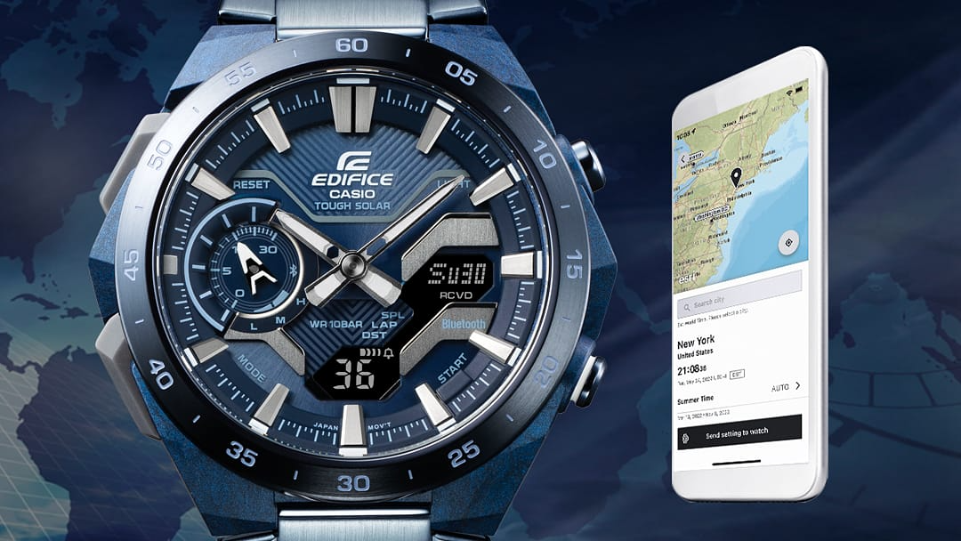 Đồng hồ Casio Edifice ECB-2200CB-2ADF Chính Hãng