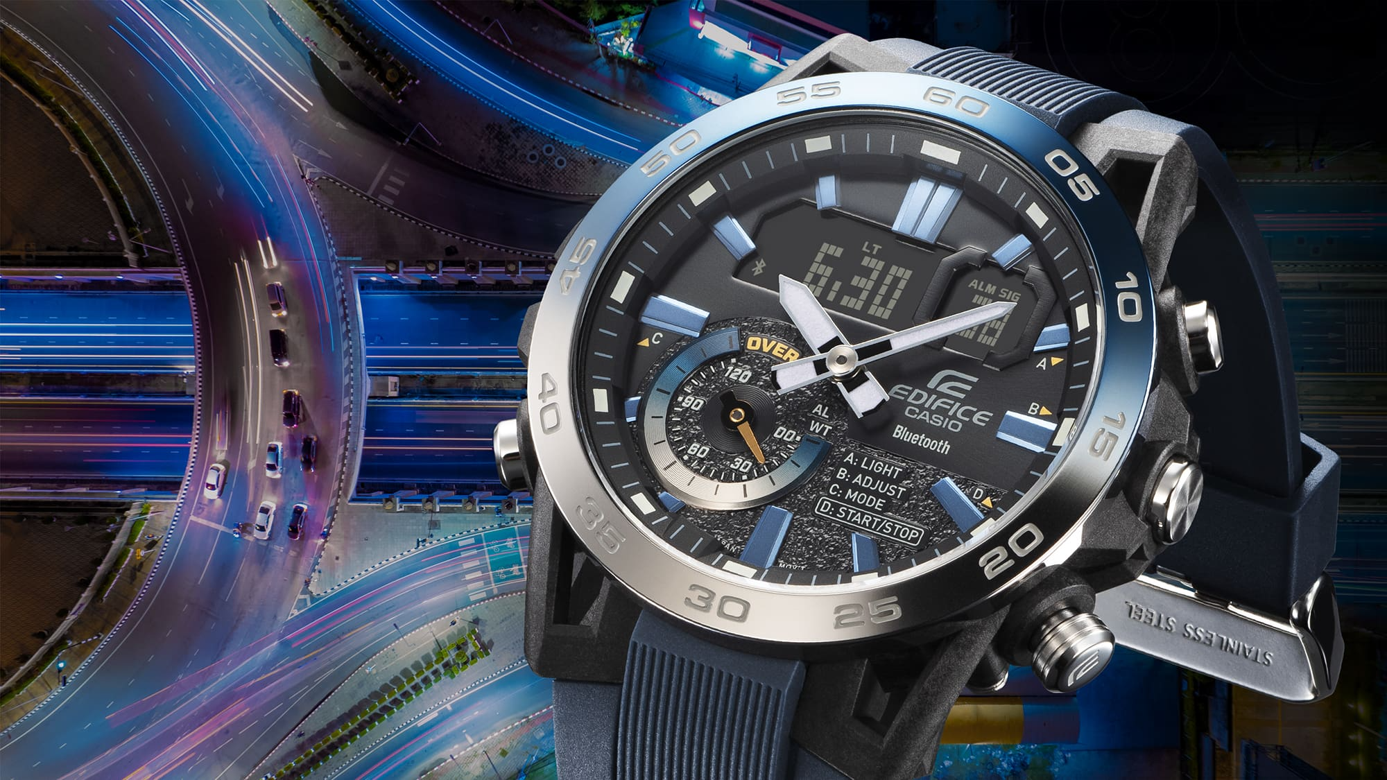 Đồng Hồ Casio Edifice ECB-40NP-1ADF Chính Hãng