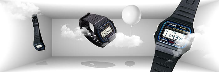 Đồng hồ Casio Nam F-91W-1HDG Chính Hãng