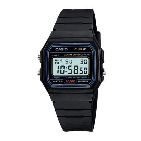 Đồng hồ Casio Nam F-91W-1DG Chính Hãng