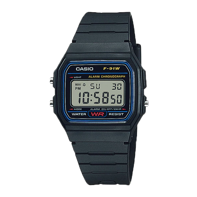 Đồng hồ Casio Nam F-91W-1HDG Chính Hãng