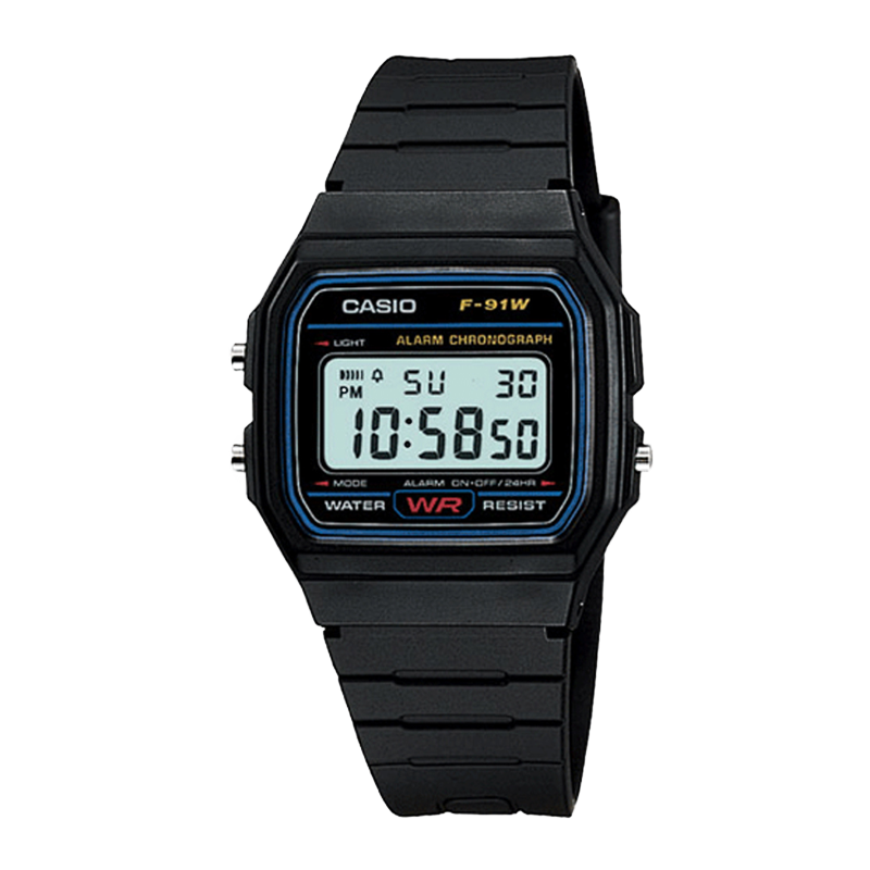 Đồng hồ Casio Nam F-91W-1SDG Chính Hãng