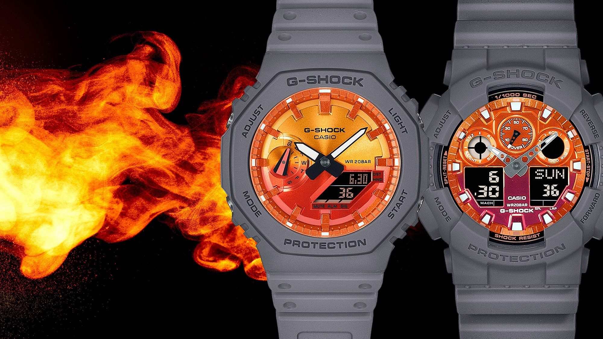 Đồng hồ Casio G-Shock GA-2100FL-8ADR Chính Hãng