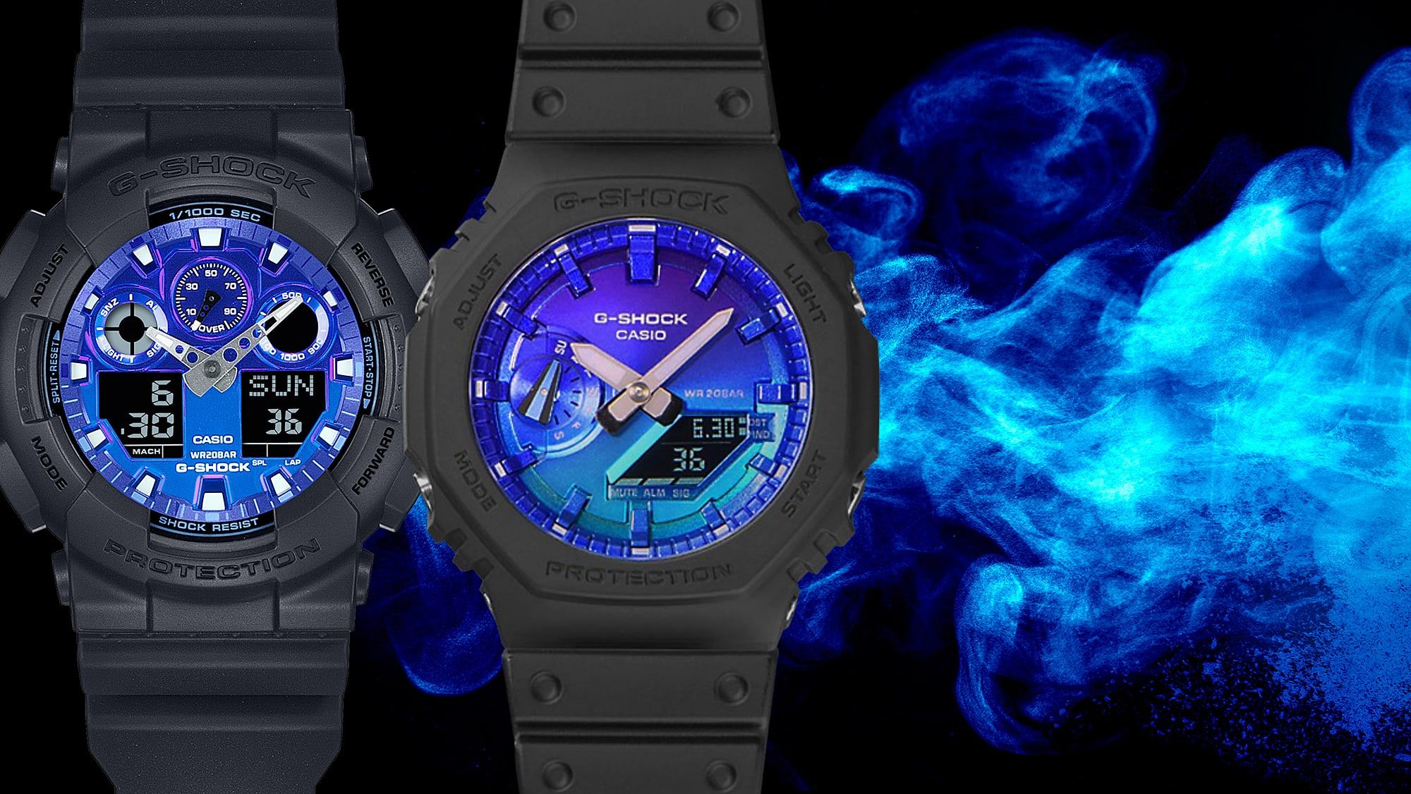 Đồng hồ Casio G-Shock GA-100FL-1ADR Chính Hãng