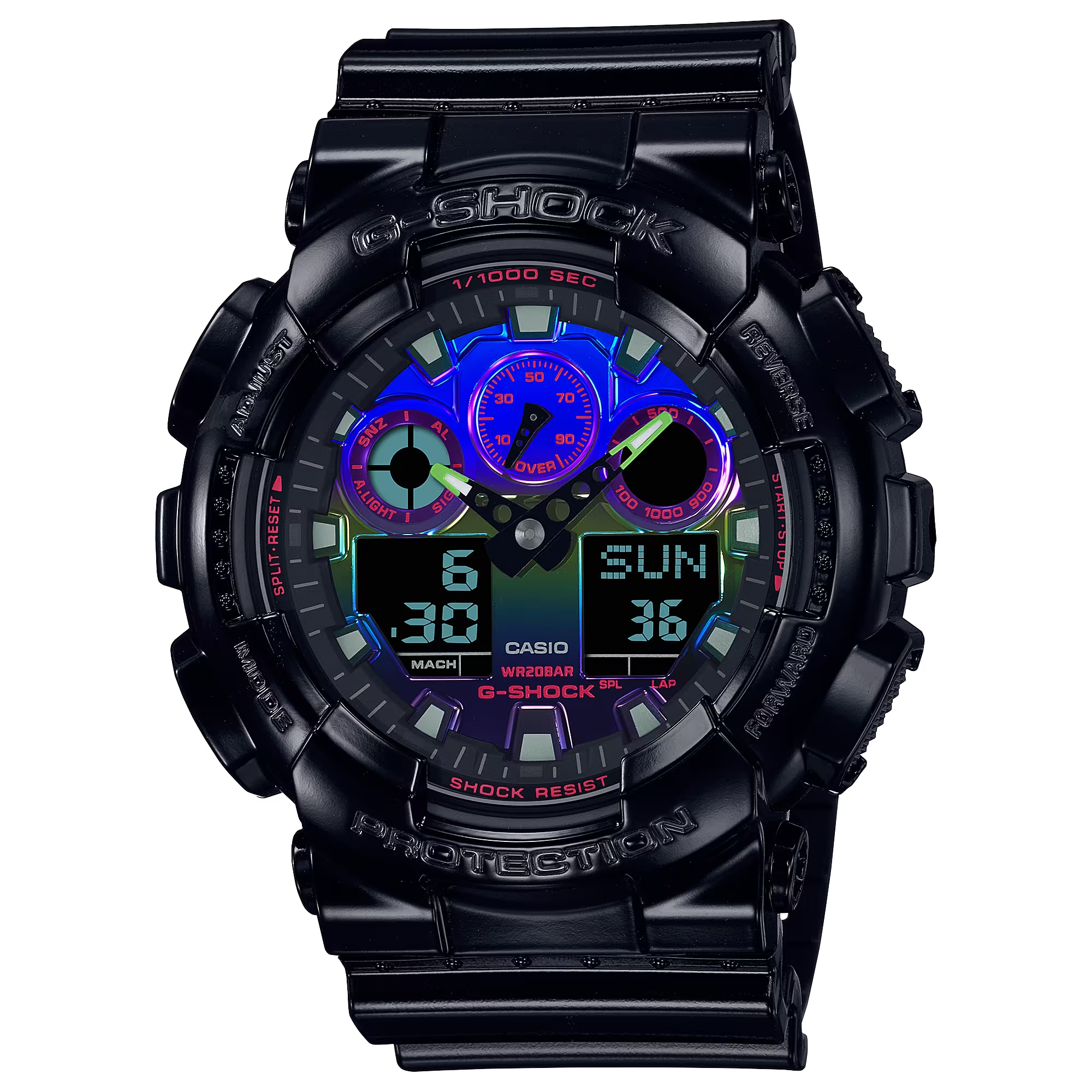 Đồng Hồ Casio G-Shock GA-100RGB-1ADR Chính Hãng
