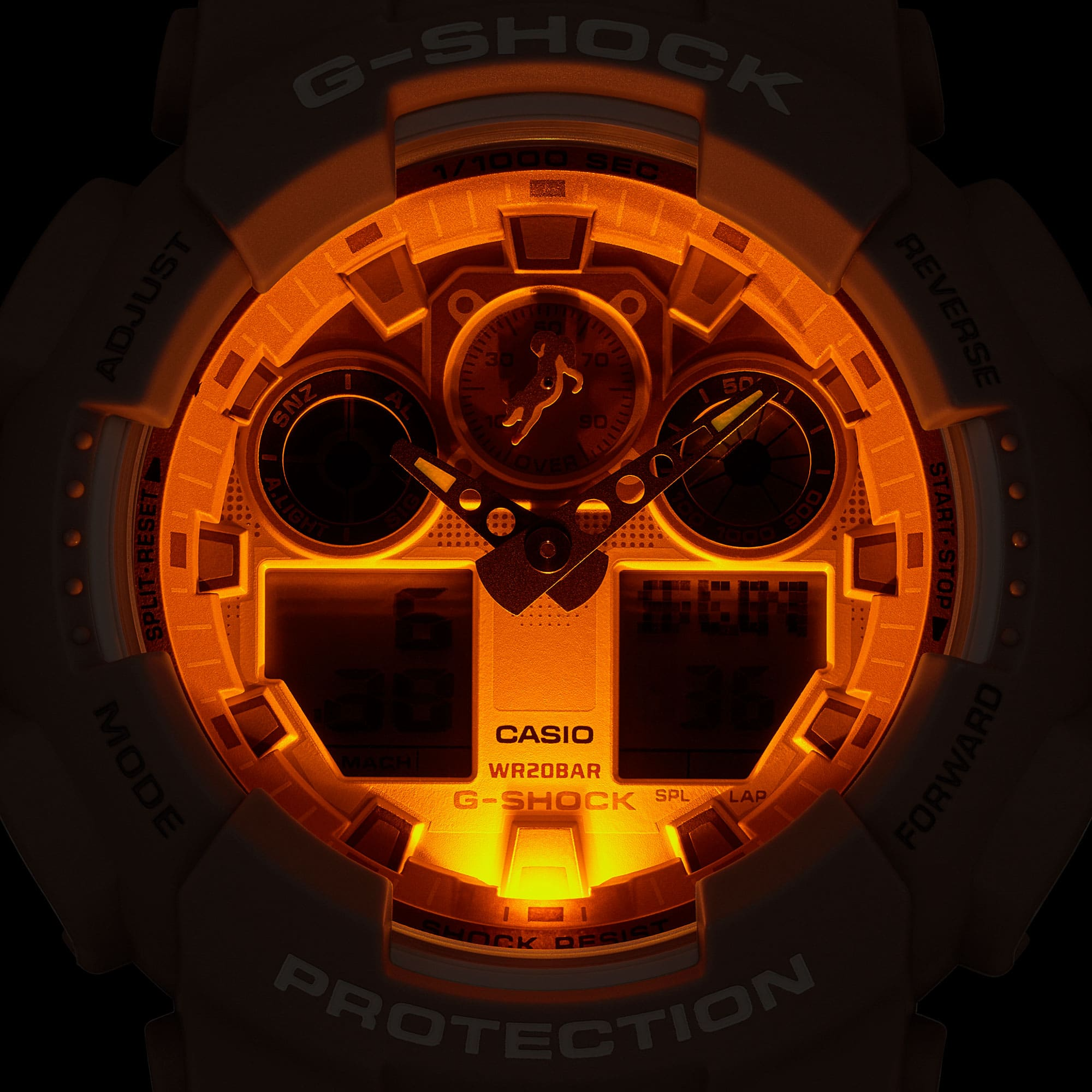 Đồng hồ Casio G-SHOCK GA-100SHB-5ADR Chính Hãng